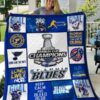 St Louis Blue Quilt Blanket B130637  Quilt